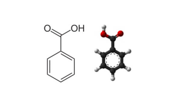 ساختار بنزوئیک اسید