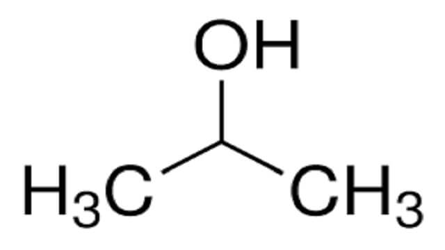 فرمول ساختاری ایزوپروپیل الکل